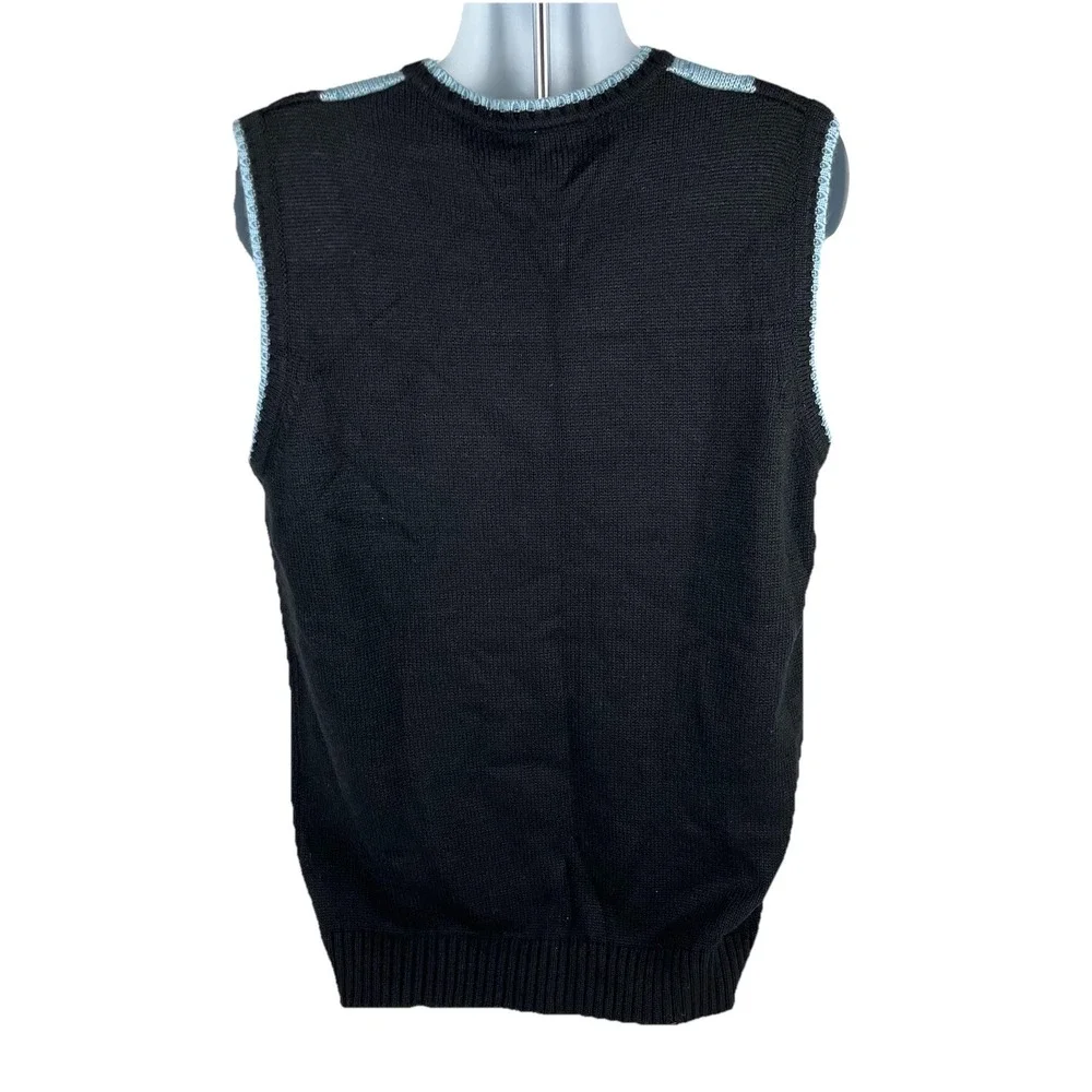 Dtek Jeans Vintage Y2K‎ Argyle Sweater Vest Men's XL